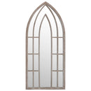 vidaXL homokszínű vas tükör beltéri használatra 100 x 45 cm