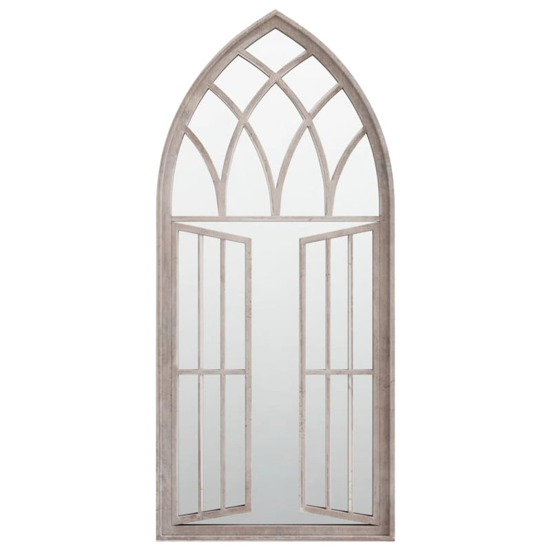 vidaXL homokszínű vas tükör beltéri használatra 100 x 45 cm