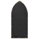 vidaXL homokszínű vas tükör beltéri használatra 100 x 45 cm