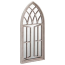 vidaXL homokszínű vas tükör beltéri használatra 70 x 30 cm