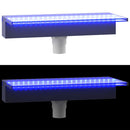 vidaXL akril vízeséskifolyó RGB LED-ekkel 45 cm