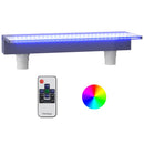vidaXL akril vízeséskifolyó RGB LED-ekkel 60 cm