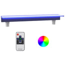 vidaXL akril vízeséskifolyó RGB LED-ekkel 90 cm