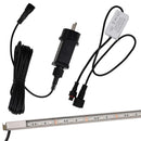 vidaXL rozsdamentes acél vízeséskifolyó RGB LED-ekkel 60 cm