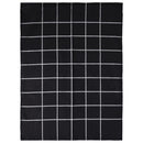 vidaXL 12 részes fekete pamut törölközőszett