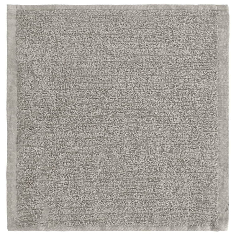 vidaXL 12 részes szürke pamut törölközőszett