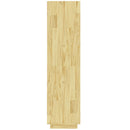 vidaXL tömör fenyőfa könyvszekrény/térelválasztó 40 x 35 x 135 cm