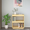 vidaXL tömör fenyőfa könyvszekrény 60 x 35 x 71 cm