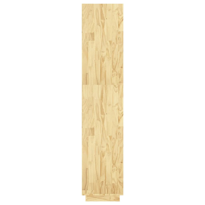 vidaXL tömör fenyőfa könyvszekrény/térelválasztó 60 x 35 x 167 cm