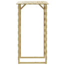 vidaXL impregnált fenyőfa pergola tetővel 100 x 90 x 200 cm