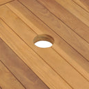 vidaXL tömör tíkfa fürdőszobai pipereszekrény 3 kosárral 132x45x75 cm