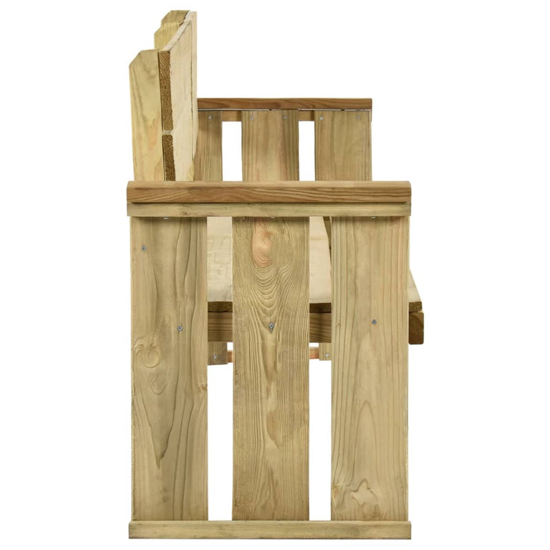 vidaXL impregnált fenyőfa kerti pad 172 cm