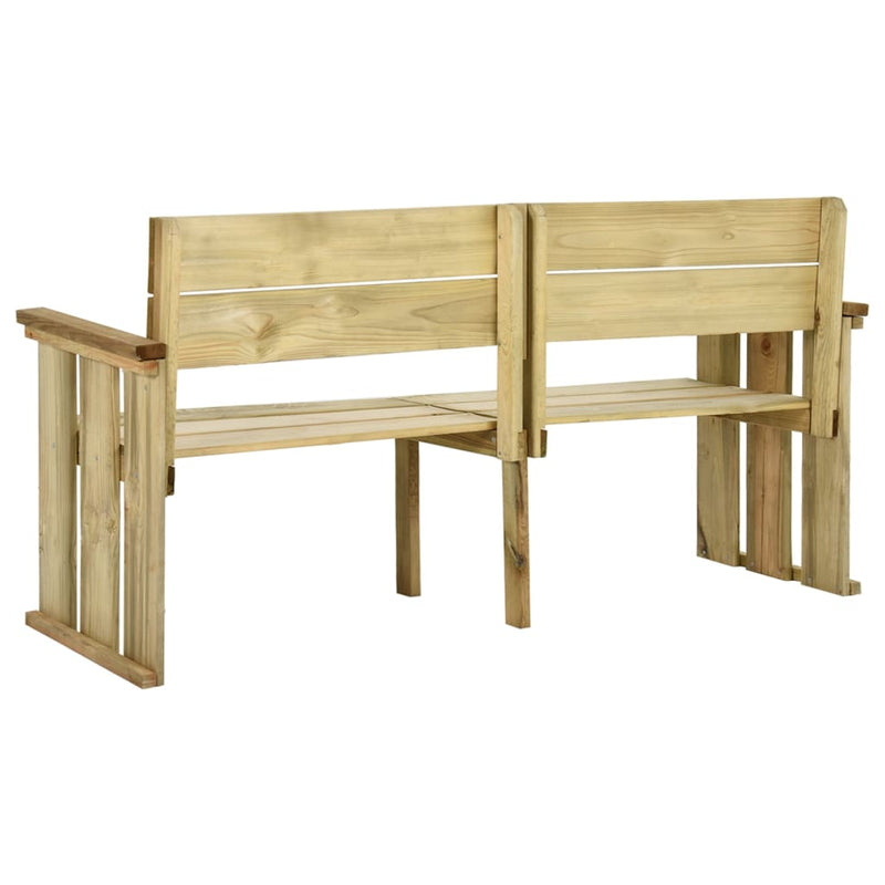 vidaXL impregnált fenyőfa kerti pad 172 cm