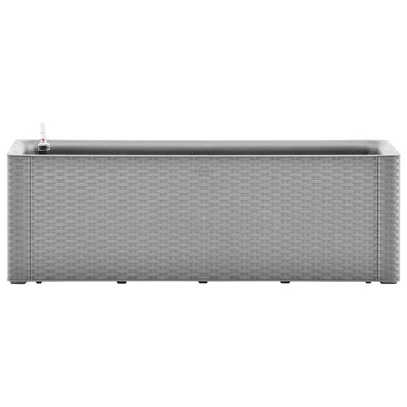 vidaXL szürke kerti magaságyás öntözőrendszerrel 100 x 43 x 33 cm