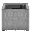 vidaXL szürke kerti magaságyás öntözőrendszerrel 100 x 43 x 33 cm