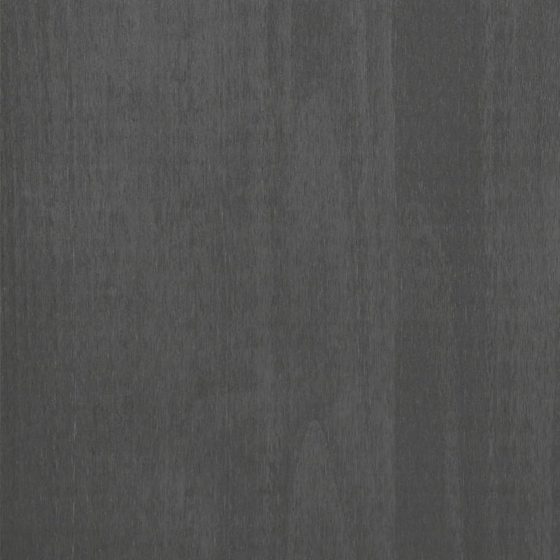 vidaXL HAMAR 2 db sötétszürke tömör fa éjjeliszekrény 40x35x44,5 cm