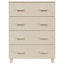 vidaXL HAMAR mézbarna tömör fenyőfa tálalószekrény 79 x 40 x 103,5 cm