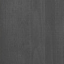 vidaXL HAMAR sötétszürke tömör fenyőfa tálalószekrény 90 x 40 x 80 cm