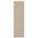 vidaXL HAMAR mézbarna tömör fenyőfa felső szekrény 90 x 30 x 100 cm