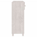 vidaXL HAMAR fehér tömör fenyőfa tálalóasztal 90 x 35 x 90 cm