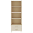 vidaXL HAMAR mézbarna tömör fenyőfa tálalószekrény 60 x 35 x 180 cm