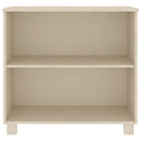 vidaXL HAMAR mézbarna tömör fenyőfa tálalószekrény 85 x 35 x 80 cm