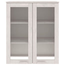 vidaXL HAMAR fehér tömör fenyőfa felső szekrény 85 x 35 x 100 cm