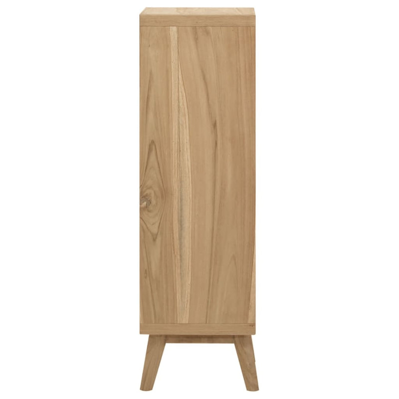 vidaXL tömör tíkfa fiókos szekrény 40 x 30 x 100 cm