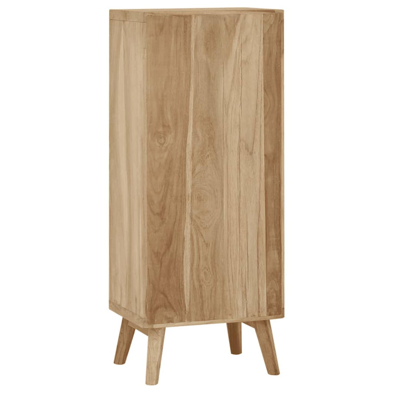 vidaXL tömör tíkfa fiókos szekrény 40 x 30 x 100 cm