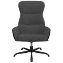 vidaXL sötétszürke szövet pihenőszék