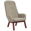 vidaXL világosszürke bársony pihenőfotel