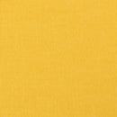 vidaXL mustársárga szövet lábzsámoly 45 x 29,5 x 35 cm