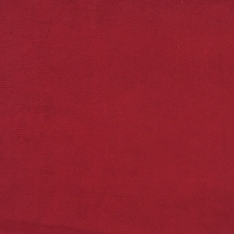 vidaXL bordó bársony lábzsámoly 60x60x36 cm