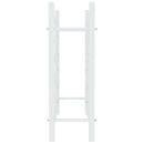 vidaXL fehér fém bortartó állvány 36 palackhoz
