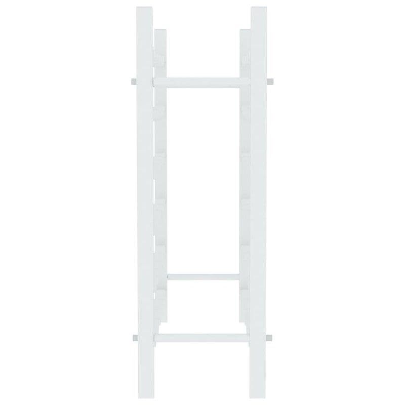 vidaXL fehér fém bortartó állvány 36 palackhoz