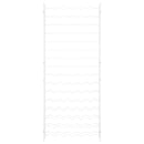 vidaXL fehér fém bortartó állvány 96 palackhoz