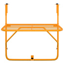 vidaXL sárga acél erkélyasztal 60 x 40 cm