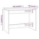 vidaXL 3 részes magasfényű fehér szerelt fa étkezőgarnitúra