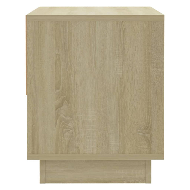 vidaXL sonoma tölgy színű forgácslap éjjeliszekrény 45 x 34 x 44 cm