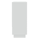 vidaXL fehér szerelt fa tálalószekrény 97 x 31 x 75 cm