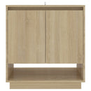 vidaXL sonoma tölgy színű szerelt fa tálalószekrény 70x41x75 cm