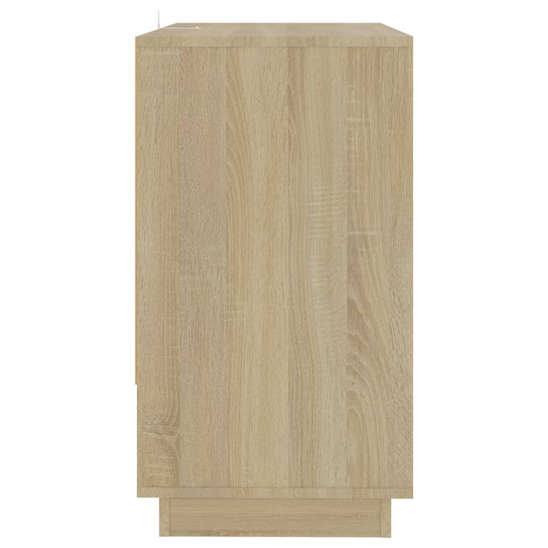 vidaXL sonoma tölgy színű szerelt fa tálalószekrény 70x41x75 cm