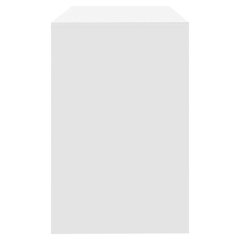 vidaXL fehér szerelt fa íróasztal 101 x 50 x 76,5 cm