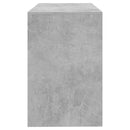 vidaXL betonszürke szerelt fa íróasztal 101x50x76,5 cm