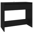 vidaXL fekete acél tálalóasztal 89 x 41 x 76,5 cm
