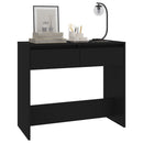 vidaXL fekete acél tálalóasztal 89 x 41 x 76,5 cm