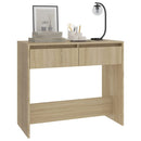 vidaXL sonoma tölgy színű szerelt fa dohányzóasztal 89x41x76,5 cm