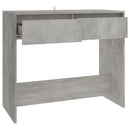 vidaXL betonszürke szerelt fa tálalóasztal 89x41x76,5 cm