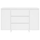vidaXL fehér szerelt fa tálalószekrény 3 fiókkal 120 x 41 x 75 cm