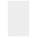 vidaXL fehér szerelt fa tálalószekrény 3 fiókkal 120 x 41 x 75 cm